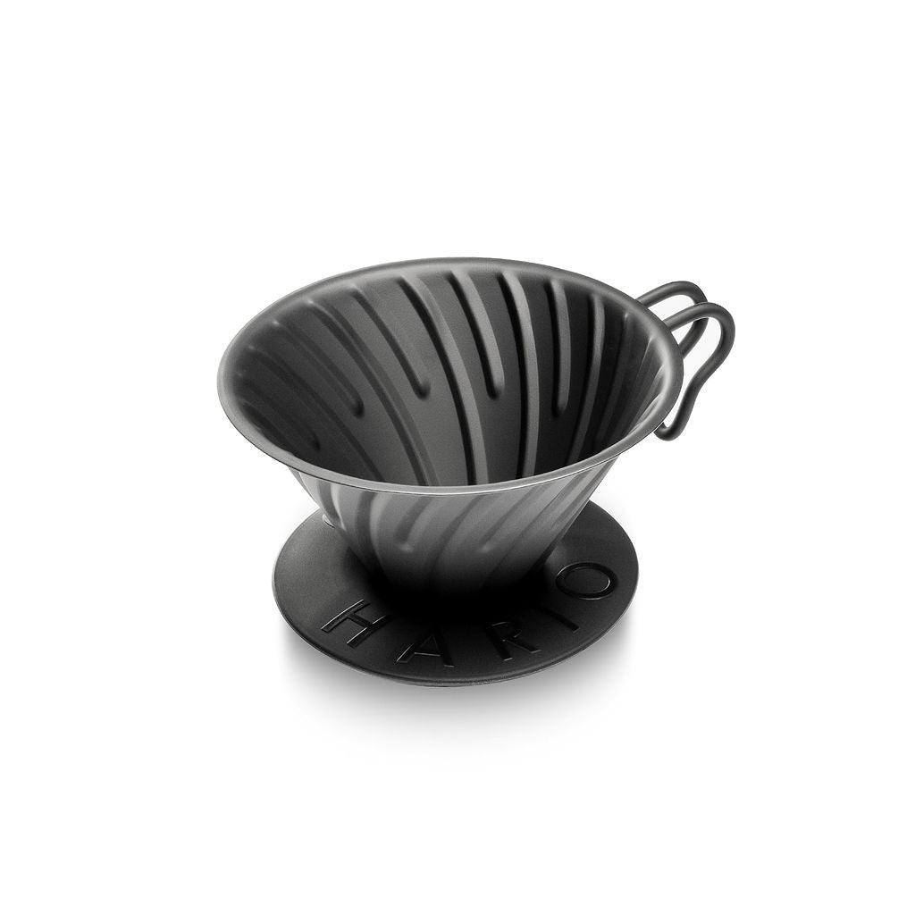 V60 Metal Coffee Dripper 02 - Black