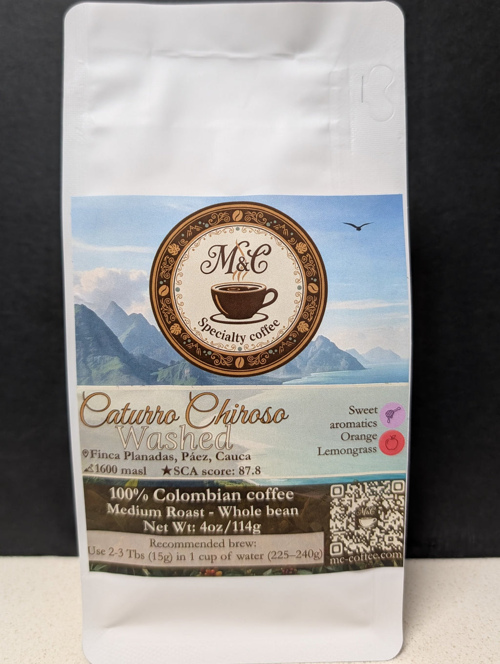 Caturro Chiroso - washed process | Whole bean | 4oz