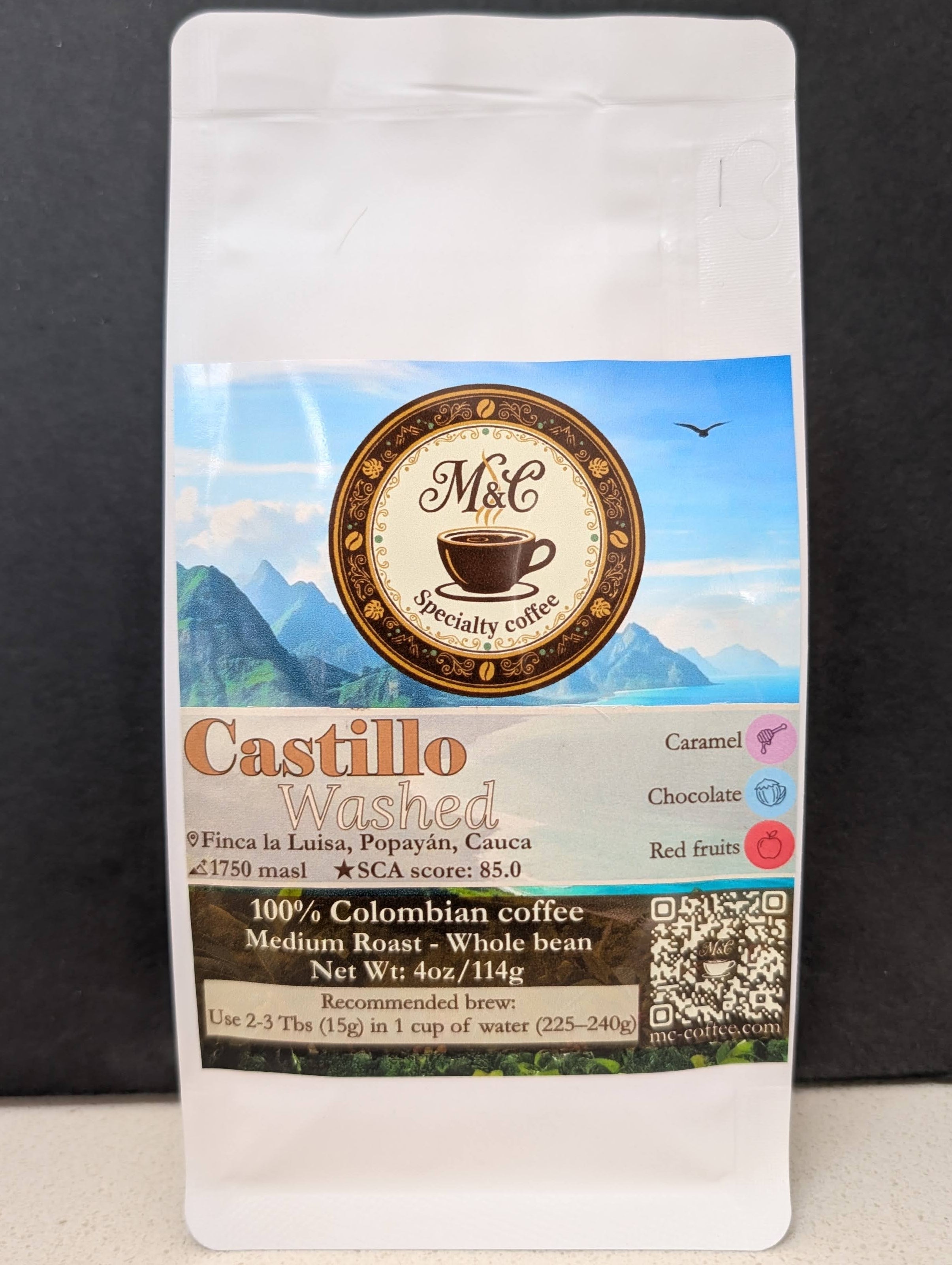 Castillo - washed process | Whole bean | 4oz