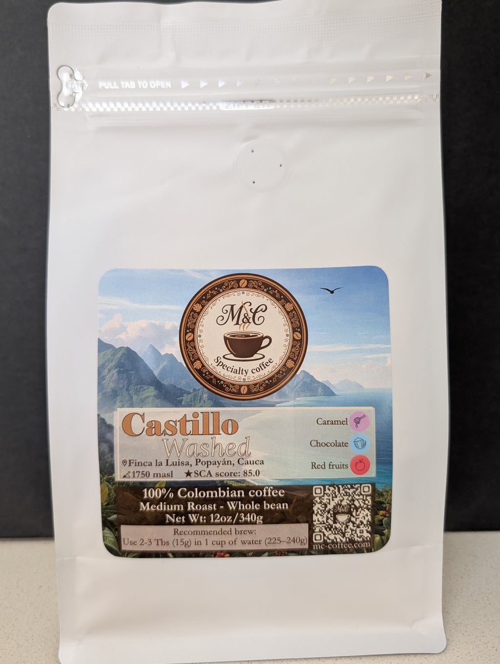 Daily Ritual bundle | Castillo Washed & Honey | Whole bean | 2x12oz