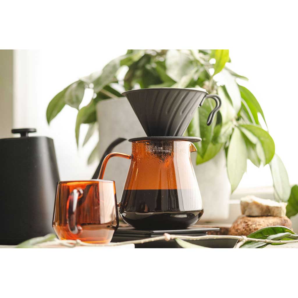 V60 Metal Coffee Dripper 02 - Black